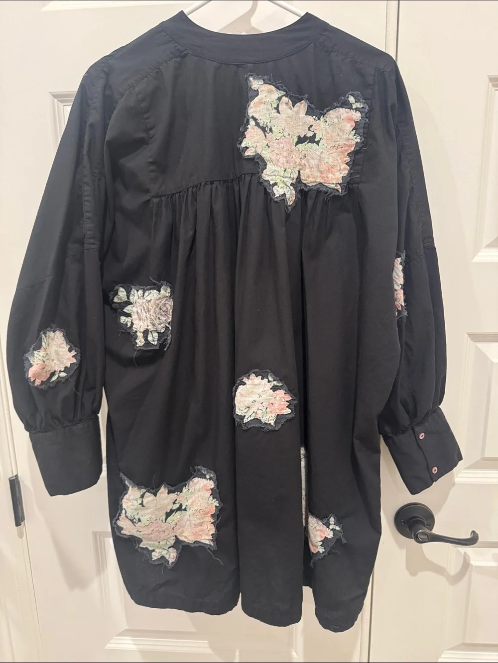 Free People Black Mari Tunic Size XS